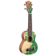 Cascha Art Series Sopraan Ukulele Leafy