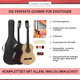 Classic Cantabile Acoustic Series AS-851 3/4 Guitare Classique Concert Starterset