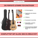 Classic Cantabile Acoustic Series AS-851 4/4 Guitare Classique Concert Set Débutant