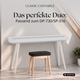 Classic Cantabile Banc De Piano Design Velours Cerisier