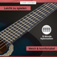 Classic Cantabile Acoustic Series AS-851-BUB 4/4 Klassikgitarre Blueburst