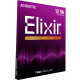 Elixir 16077 Cuerdas Acústicas de Bronce Fosforado NANOWEB Light/Medium