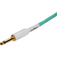 Pig Hog Hex Series Silent Kabel 3m Winkel Seafoam Green