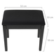 Classic Cantabile Pianobank Modell S Schwarz Matt