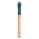 Mollenhauer Fipple "Dege" Flûte à Bec Soprano Bleu Marin Baroque Set