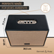 Bennett & Ross BB-880BK Blackmore Giant Enceinte Bluetooth Noire