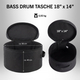 XDrum Drumtas Voor Bass Drum 18" x 14"