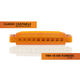 Classic Cantabile FBH-10 ON FunKids Armonica A Bocca C-Dur Arancione