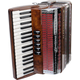Alpenklang Pro Accordeon III 96-toetsen Steirische Palissander