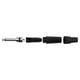 Pronomic JPLUG Zwarte Jackplug - Set Van 10