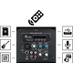 Pronomic E-210 MA 10" Actieve Speaker 400 Watt Stereo Set