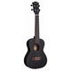 Cascha Premium Mahogany Concierto Set De Ukelele Para Zurdos Negro