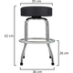 Rocktile Barstool Gitarrenhocker