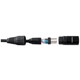 Pronomic Stage JMXM-2.5 Câble Audio Mono Jack/XLR 2,5m Noir Lot de 3