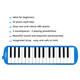 Classic Cantabile FML-32 BU Melodica Blue