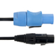 Pronomic Stage EUPPD-2.5 Câble Hybride Compatible Schuko/Powercon + DMX 3 broches, 2,5m