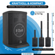 McGrey E-208LAB Actieve Line Array Accu Kolomset Stereo Set