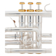 Lechgold Premium CR-18S Bb Cornet Silver-Plated