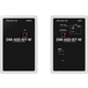 Pioneer DJ DM-40D-BT Monitor da Studio 4" Coppia bianca
