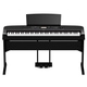Yamaha DGX-670 B Portable Piano Schwarz Home Set