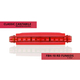 Classic Cantabile FBH-10 RD FunKids Armonica A Bocca C-Dur Rossa