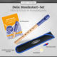 Classic Cantabile Pivella Baroque Recorder Blue SET incl. Recorder Method