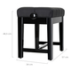 Classic Cantabile Banc De Piano Modèle X Noir Brillant