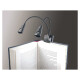 K&M 12244 Notenpultleuchte Double2 LED FlexLight