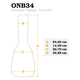 Ortega Pro Gigbag for 3/4 Classical Guitar