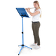 Classic Cantabile Leggio Orchestrale In Lamiera Forata Heavy Blu Set Da 10
