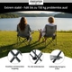 Fauteuil de Camping Stagecaptain CSB-5282 GY Chiller