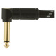 Fender Deluxe Series Cable Angled 3m Black Tweed