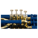 Classic Cantabile KT-30BU MardiBrass Kunststoff Bb-Tuba Blau