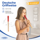 Classic Cantabile Pivella Blockflöte Rot, deutsche Griffweise