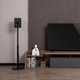 my wall HS 23 Set De 2 Soportes Para Altavoces Negro