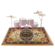 Stagecaptain DTO-1620 Tapis de Batterie Oriental