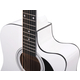 Classic Cantabile WS-10WH-CE Guitarra Western blanca con pickup