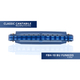 Classic Cantabile FBH-10 BU FunKids Armonica a Bocca C-Dur Blu