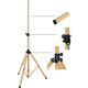 Pronomic SPS-1S HO Speakerstand Stalen Speakerstand Houtlook