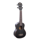 Cascha Premium Concert Mahogany Ukulele Set Black