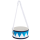 Classic Cantabile Kindertrommel 8" Weiß-Blau