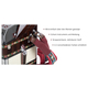 Alpenklang Strap Protector Wine Red