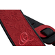 Ortega OSBY-3 Guitar Strap Genuine Leather Byzantine Fire