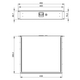 Adam Hall 87402A Rack Drawer 2 HE Aluminum