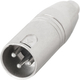 Adaptador Pronomic AD-CFXM Cinch/RCA hembra / XLR macho