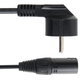 Pronomic Stage EUIECX-15 Câble Hybride Fiche Schuko vers Connecteur IEC, XLR/XLR 15m