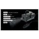 Showlite SN-400 Nebelmaschine + SPS-121 RGBW Spot Set mit 5l Fluid