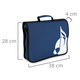 Classic Cantabile Notentasche blau