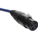 Pronomic Stage DMX3-100 Cavo DMX 100m blu con contatti dorati
