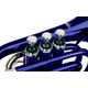Classic Cantabile Brass TT-400 Bb-Taschentrompete blau